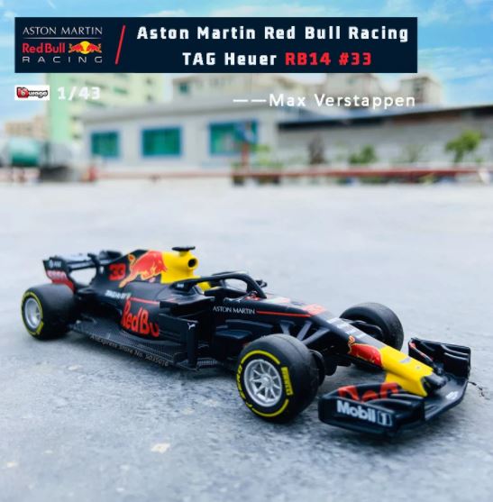 Max Verstappen Red Bull F1 Schaalmodel